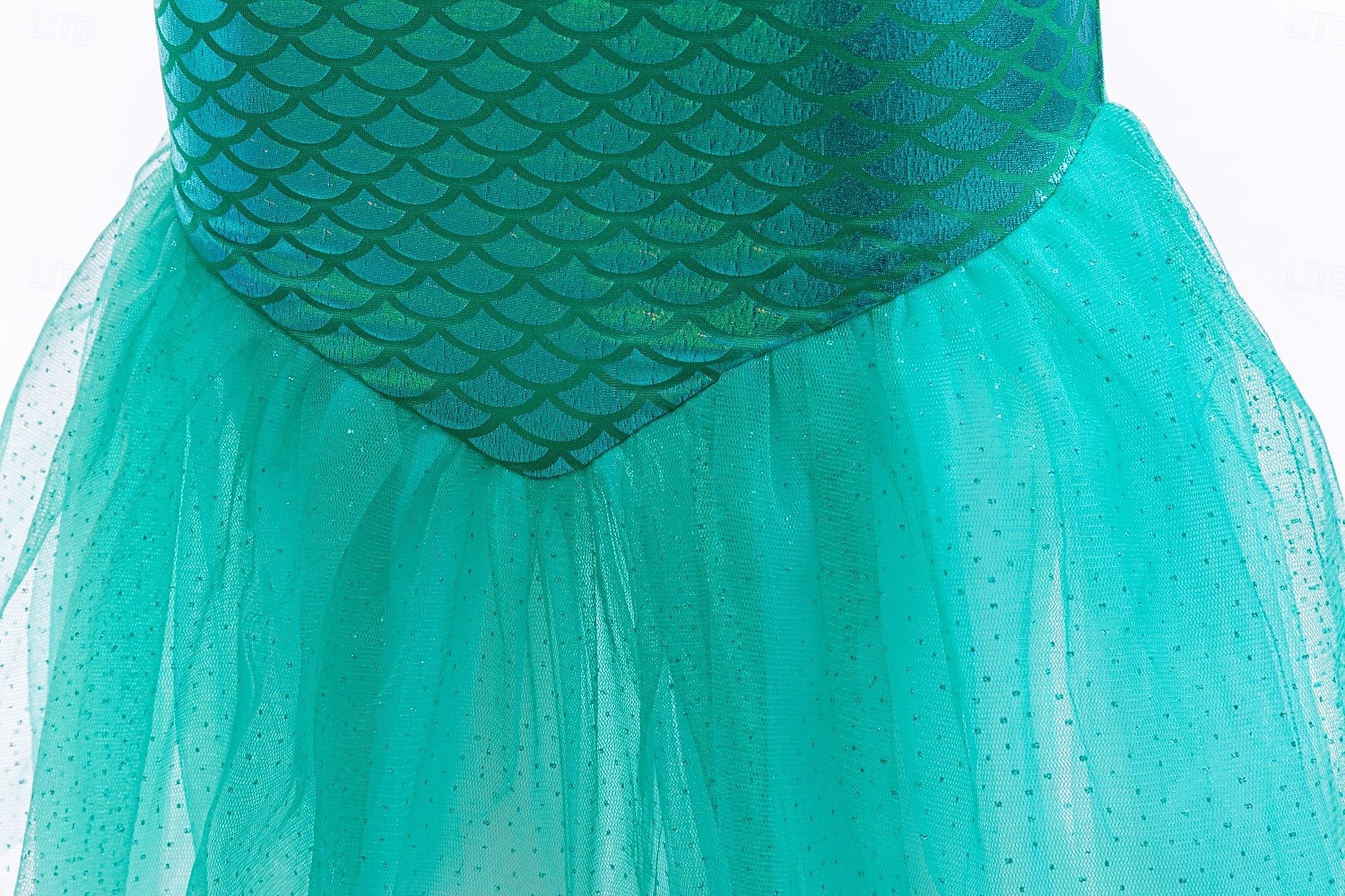 Mädchenkleid Meerjungfrau ärmellos Performance Halloweenkleid Cosplay Kostüm süß Polyester Sommer 4-7 Jahre mehrfarbig blau lila Performance Party Halloween einfache Halloweenkostüme verkleiden 2025 - $39.99 –P9