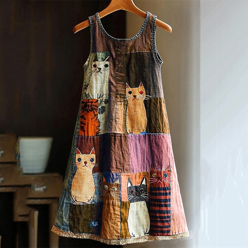 Pentru femei Rochii Midi Rochie casual Rochie de vară Modă Modern Zilnic Plajă Sfârșit de săptămână Fit regulat Floare Fără manșon În V Galben Roșu-aprins Albastru piscină Maro Vară Primăvară 2025 - $19.99 –P5