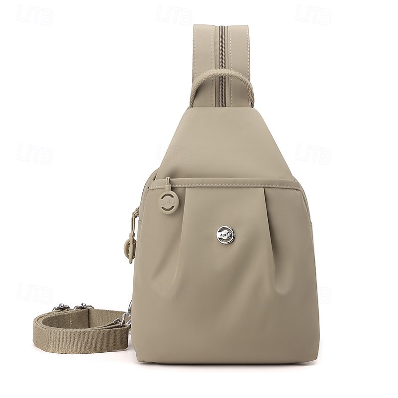 Bolso de viaje impermeable de dos vías, mini mochila para mujer 2025, bolso de pecho de tela Oxford antirrobo, mochila informal de moda para el hombro. 2026 - $30.99 –P20