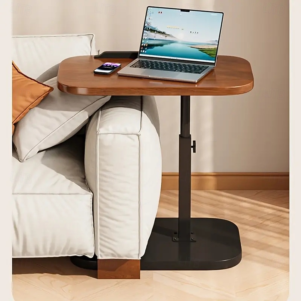 Bureau portable pour ordinateur portable/table de chevet/bureau réglable/petite table d'appoint rotative à 360°/table basse pour canapé/convient pour salon, chambre, baignoire, salle de bain, plateau de 2025 ? $44.99 –P2