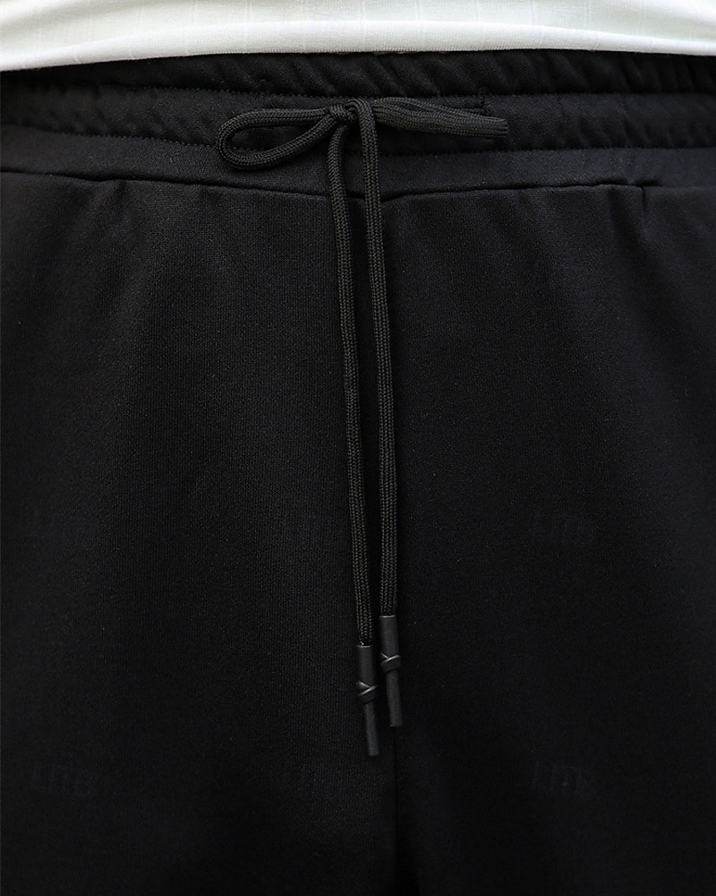 Men's Sweatpants Tear Away Pants Flared Pants Trousers Drawstring Pocket Elastic Waist Plain Comfort Sports Outdoor Daily Fashion Casual Black Micro-elastic 2025 - $21.99 –P4