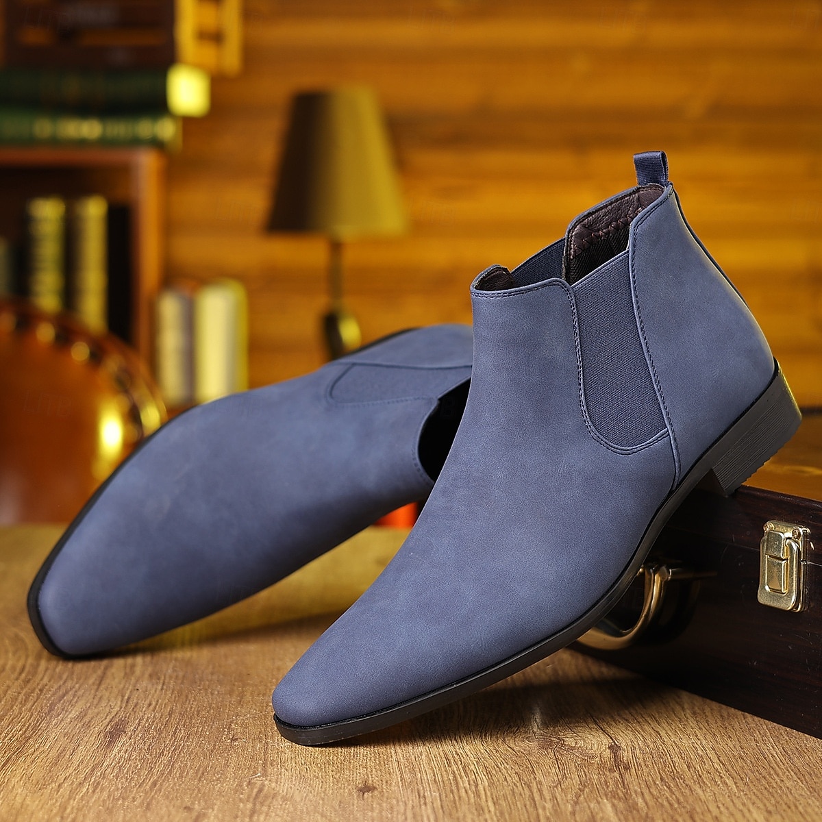 Botines Chelsea para hombre: botines informales de negocios para uso diario y de oficina. 2025 - $64.99 –P15