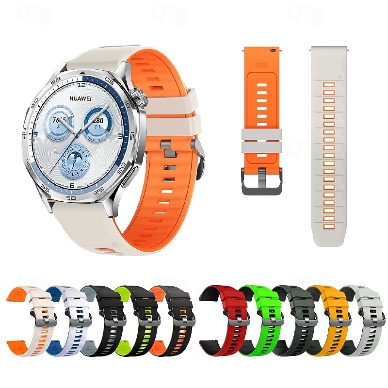 Correa de Smartwatch Compatible con Garmin Samsung Huawei Amazfit Polar Xiaomi Ticwatch Watch 3 Pro, Watch 2 Classic, Watch GT 3 Pro / 2 Pro / 2e / Runner / Active / 42mm / 46mm, Honor Magnic 2 GS 3i 2026 - $14.99 –P1