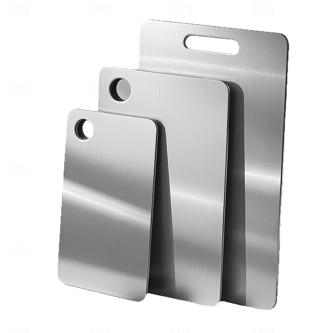 Premium Titanium Alloy Cutting Boards Double-Sided Food-Grade Titanium Cutting Boards for Kitchen Dishwasher Safe Camping Charcuterie Cutting Board Mat for Fruit, Meat & Outdoor BBQ Party 2025 - $9.99 –P15