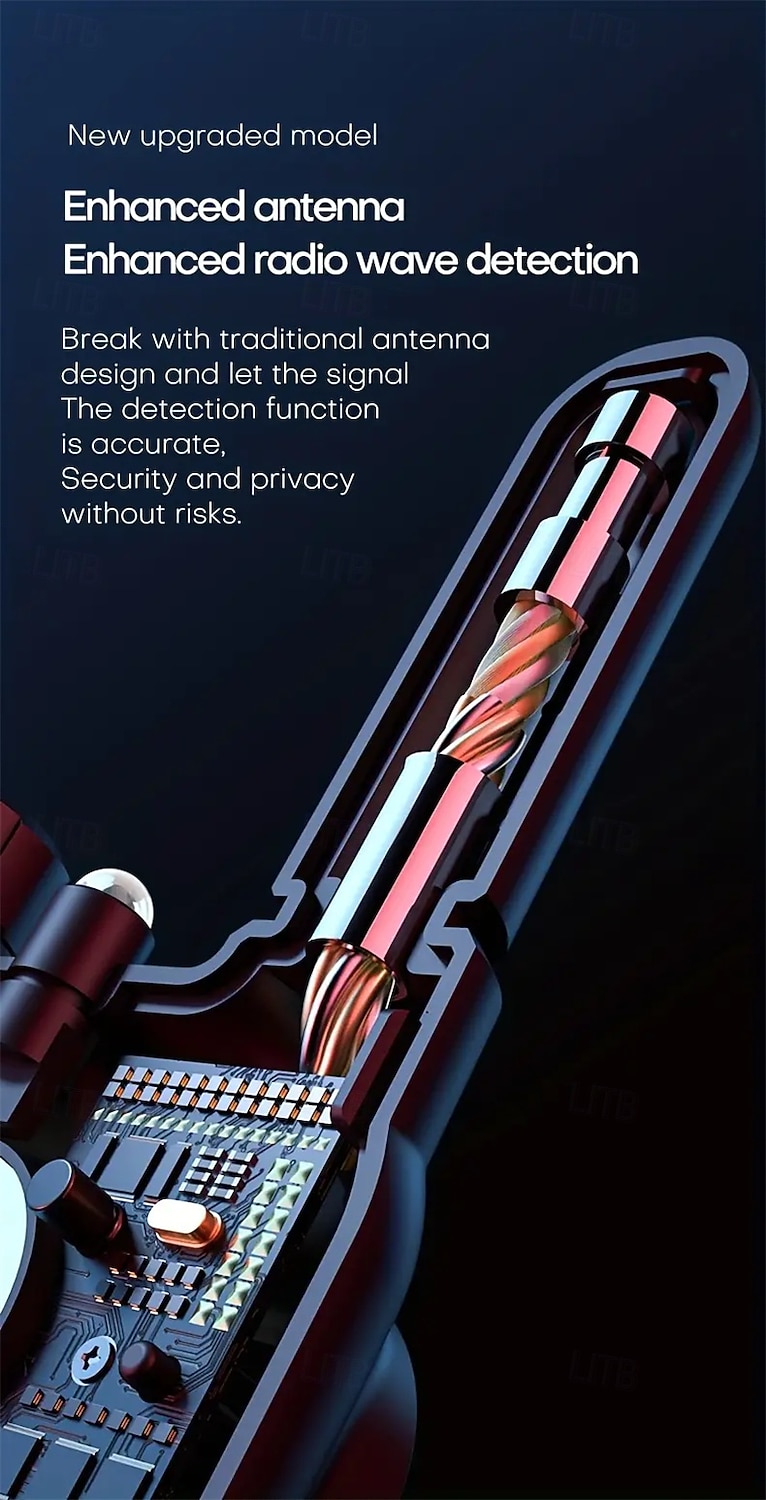 Camera Detector With Oled Screen New Multifunctional Invisible Camera Detector And Bug Detector Gps Invisible Camera Detector Rf Signal Scanner Camera Detector For Hotels Homes Offices Etc. 2025 - $49.99 –P6