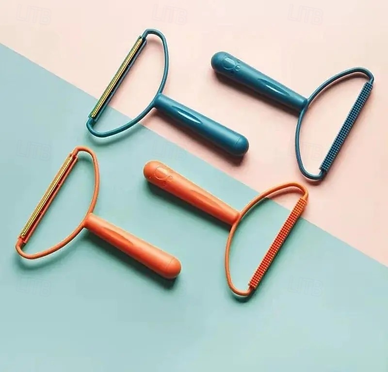 2 шт. ручная бритва для ткани и устройство для удаления катышков – портативное двустороннее устройство для удаления катышков с одежды, свитеров, курток и средств по уходу за одеждой 2025 - $9.99 –P3