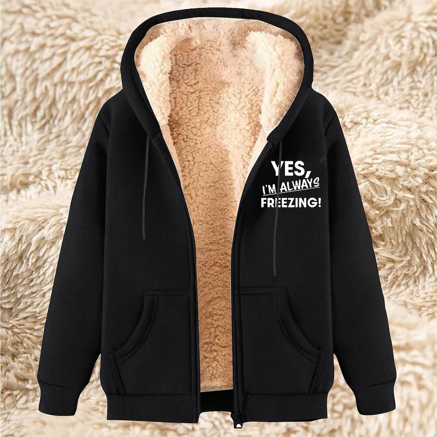 Homme Sweat à capuche zippé intégral Sweat à capuche zippé Veste en Polaire Sweat à capuche en polaire Abricot Noir Rouge Bleu Vert À capuche Uni Lettre Impressions Graphiques Fermeture éclair Avec de 2025 ? $20.99 –P3