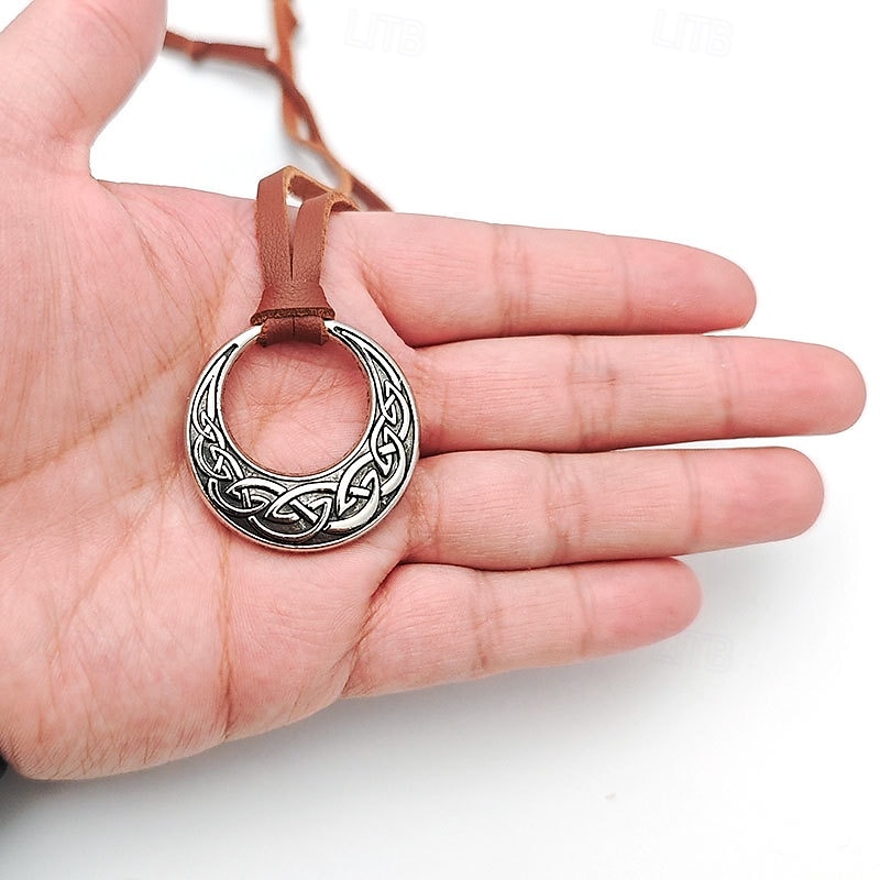 Retro Středověké Renesanční Náhrdelník přívěsek Viking Keltský rytíř Maškarní kostým Unisex Keltské předvečer Všech svatých Karneval Párty Ležérní LARP Dospělí Náhrdelníky Celý rok 2025 - $9.99 –P2