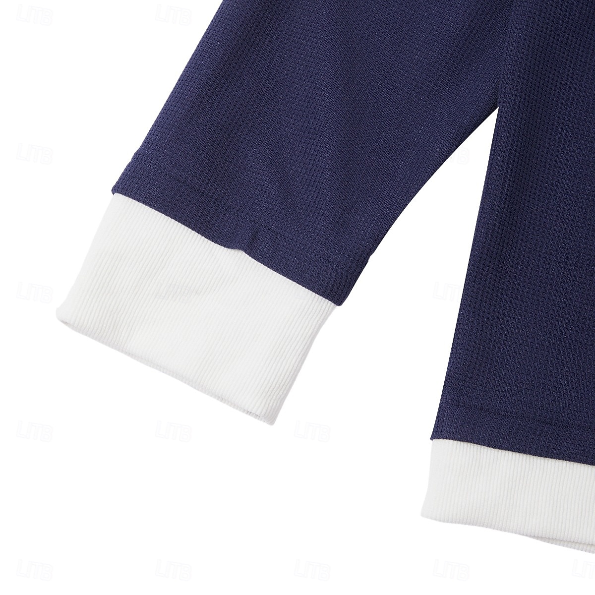 Per uomo Maglietta Waffle Felpa Pullover Maglietta Camicia a Maniche Lunghe Manica Lunga Girocollo Autunno Primavera & Autunno Semplice Moda Designer Essenziale Moda Finto due pezzi Vacanza del 2025 a $25.99 –P9