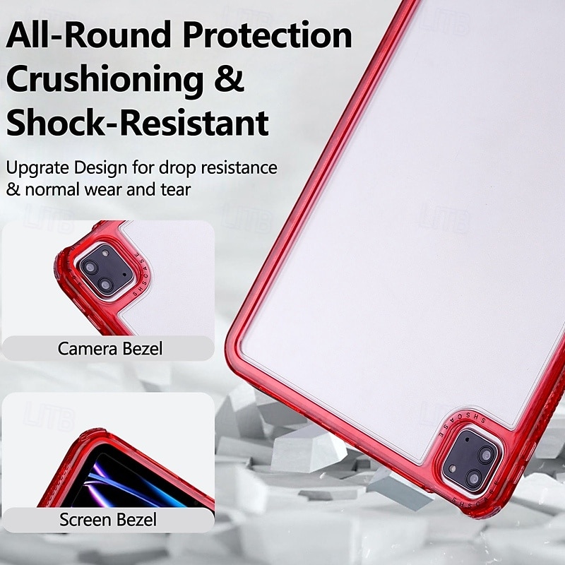 Tablet Case Cover For Apple iPad Air 11"(2024) iPad Air 13"(2024) iPad Pro 11"(2024) iPad Pro 13"(2024) iPad Air 5th 4th 10.9" ipad 9th 8th 7th Generation 10.2 inch iPad Pro 6th 5th 4th 3rd 2nd 1st 2026 - $22.99 –P4