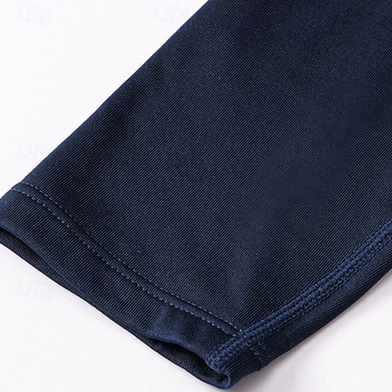 Herr Kompressionströja Fleece-underställ Träningstoppar Kvarts dragkedja Långärmad Överdelar Fritids- Solid färg Snabb tork Varm Gym Basket Träning Sportkläder Sportkläder Vinrött Svart Vit 2025 - $22.99 –P10