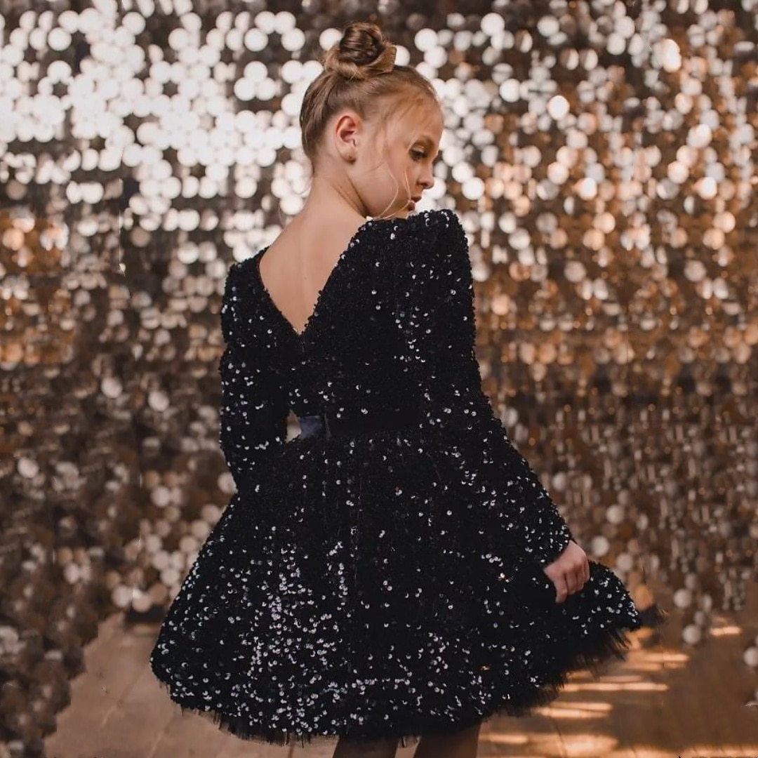Kinder Mädchen Partykleid Einfarbig Langarm Leistung Netz Prinzessin Süß Netzstoff Knöchellang Etui-Kleid Tüllkleid Sommer Frühling Herbst Kinder Schwarz Weiß Wein 2025 - $79.99 –P2