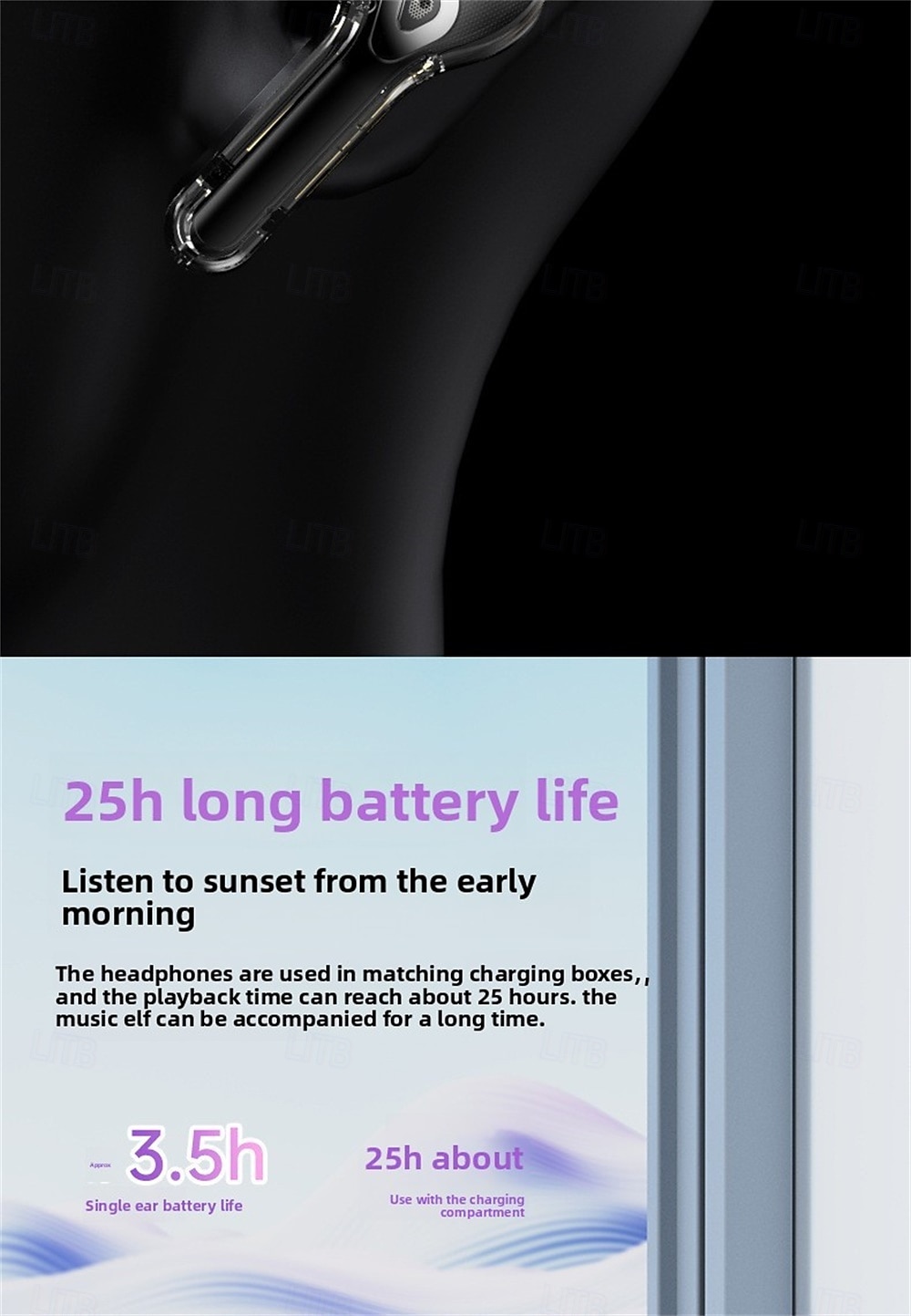 696 Q20 Auricolari True Wireless TWS In-ear Bluetooth 5.3 Stereo Suono surround Microfono integrato per Apple Samsung Huawei Xiaomi MI Allenamento in Palestra Sci Campeggio / Escursionismo Affari del 2025 a $21.99 –P8