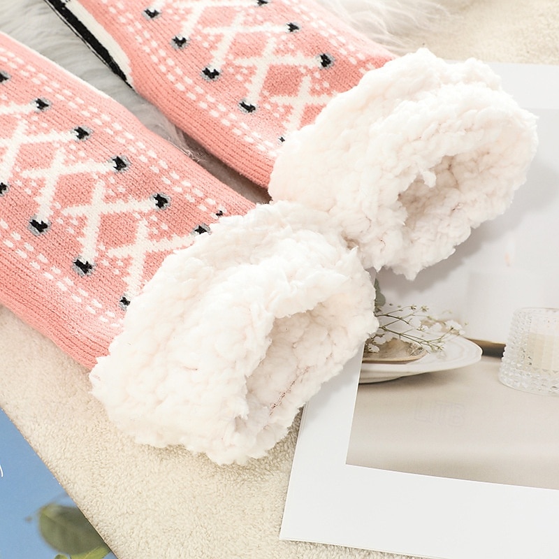 Thick Fuzzy Floor Socks for Women, Indoor Slipper Socks, Cozy Winter Sleep Socks, Extra Plush Warm Socks for Home, Maternity, and Cold Weather 2026 - $23.99 –P3
