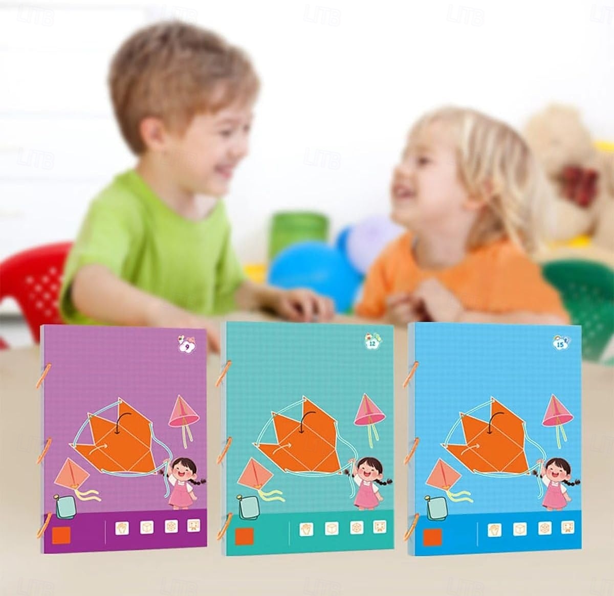 Pull String 3D Geometry Learning Book 9/12/15 Solids Geometric Models for Kids Teach Volume & Surface Area Formulas 2025 - $17.99 –P5