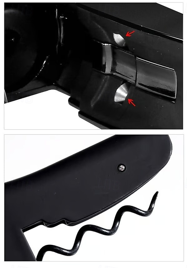 Multifunkční otvírák na víno ve tvaru husy, rychlá vývrtka, otvírák na červené víno ze slitiny zinku, odolný, snadno použitelný, barový, kuchyňský, nástroj, domácí, párty, příslušenství 2026 - $24.99 –P4