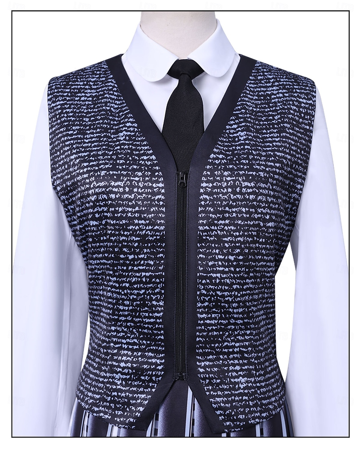 Středa Addams Addamsova rodina středa Kostým Školní uniforma Krásné šaty cosplay Filmové kostýmy for Dámské Dospělí předvečer Všech svatých Karneval Výkon Párty Šaty 2025 - $96.99 –P6