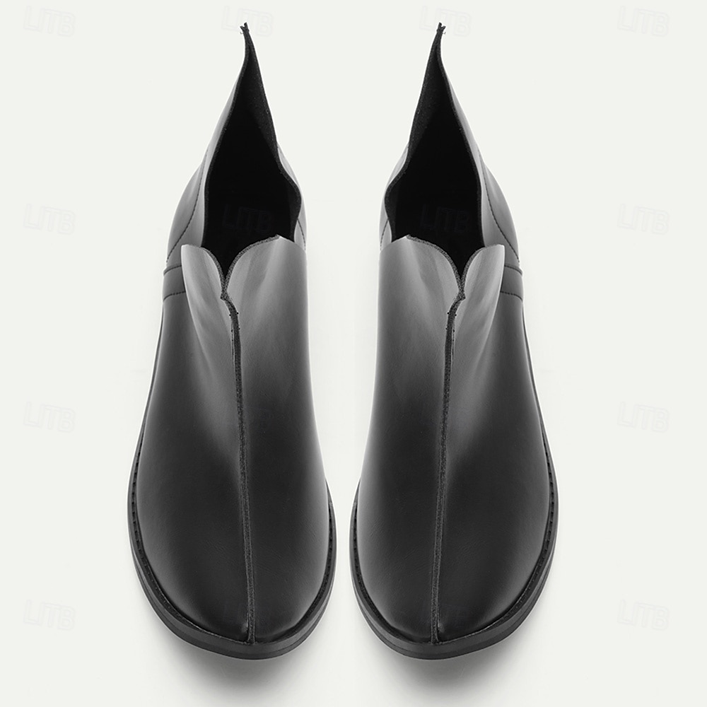Bottines à bout pointu en similicuir noir pour homme, style elfe – Chaussures fantaisie uniques pour Halloween, cosplay et soirées à thème de 2025 ? $46.99 –P5