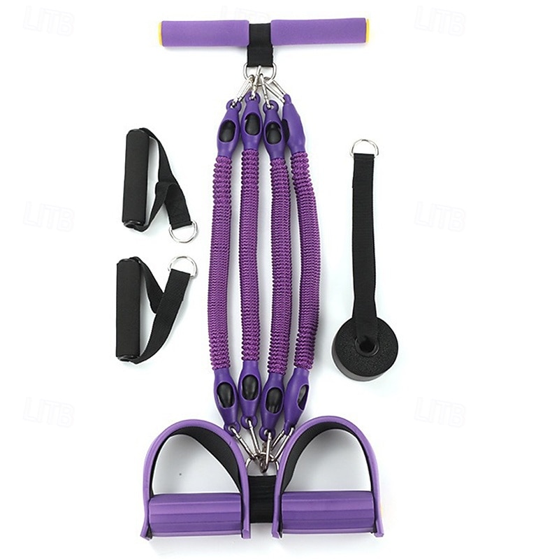 Fune di tensione multifunzione Allenamento dimagrante per addome, vita, braccia e gambe Semplice Elastico Per Pilates Yoga del 2025 a $16.49 –P11