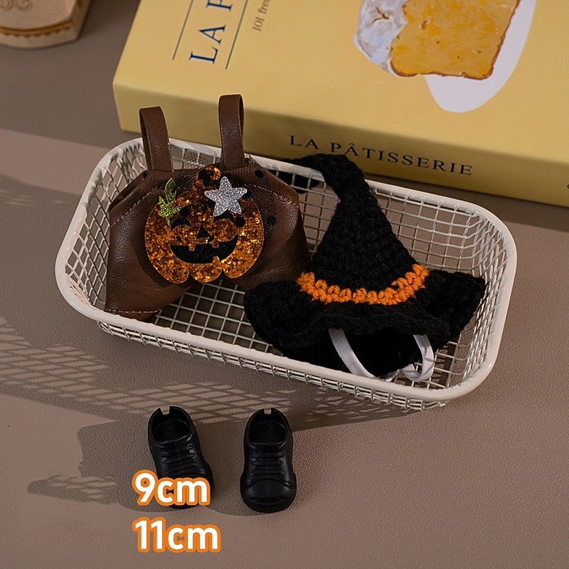 docka halloweenkläder dockkläder set söta kostymer och kläder tillbehör till 6,69 tum docka (ingen docka) 2025 - $24.99 –P13