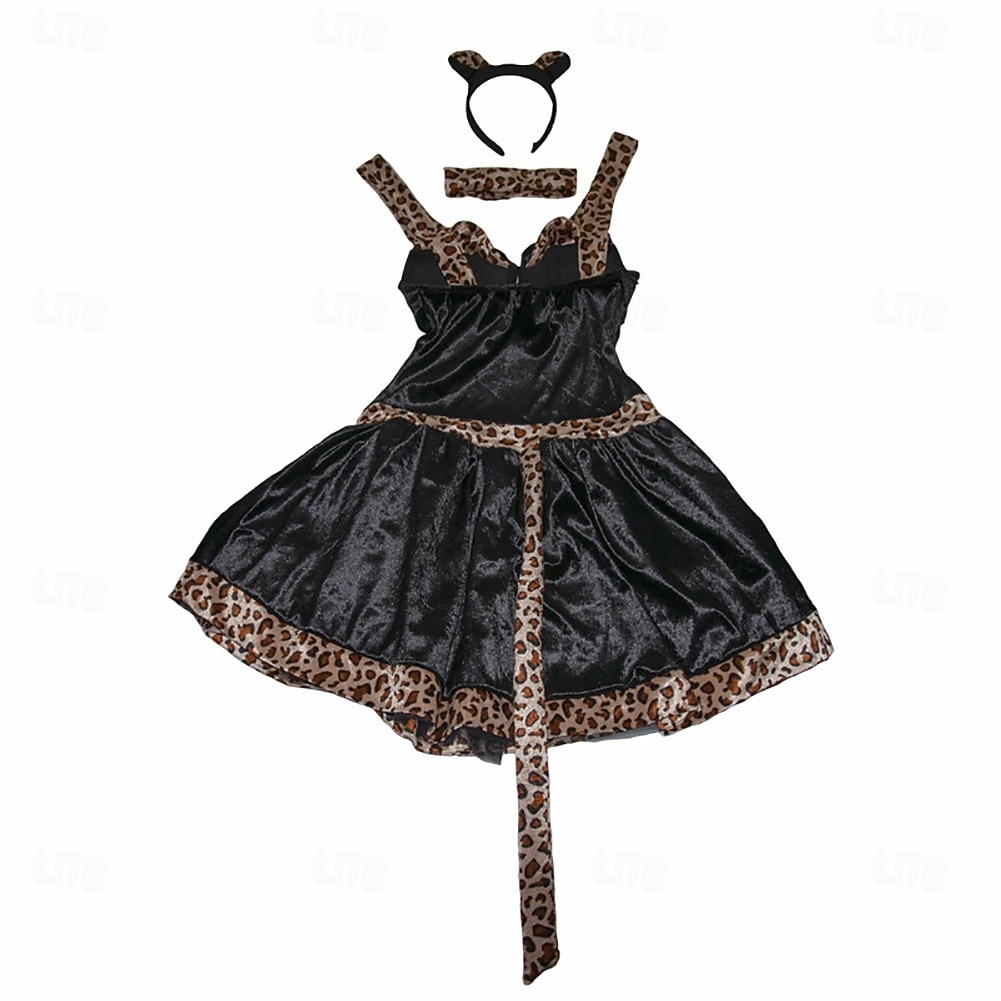 Vestito Costume Cosplay Copricapo Fantasia animale Patinata Costume Sexy Adulti Per donna Halloween Feste Halloween Performance Vestirsi del 2026 a $48.99 –P9