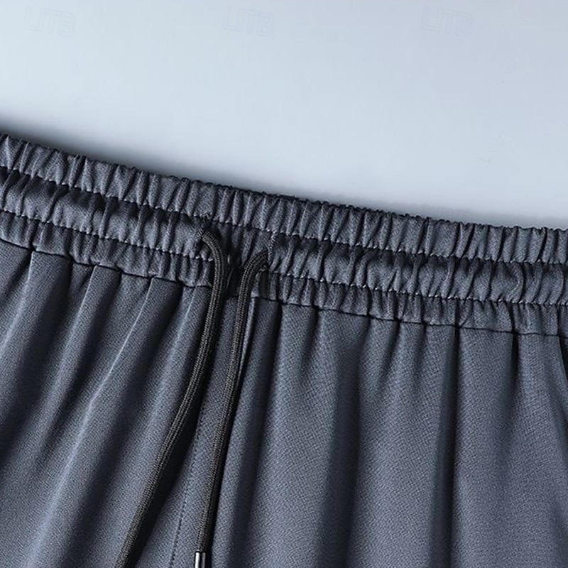 Муж. Штаны для тренировок спортивные штаны Завышенная Нижняя часть Одежда для спорта и отдыха Для спортивного зала Тренировка Быстровысыхающий Дышащий Баскетбол Бег Йога Стандартный Спортивная одежда 2026 - $25.99 –P6