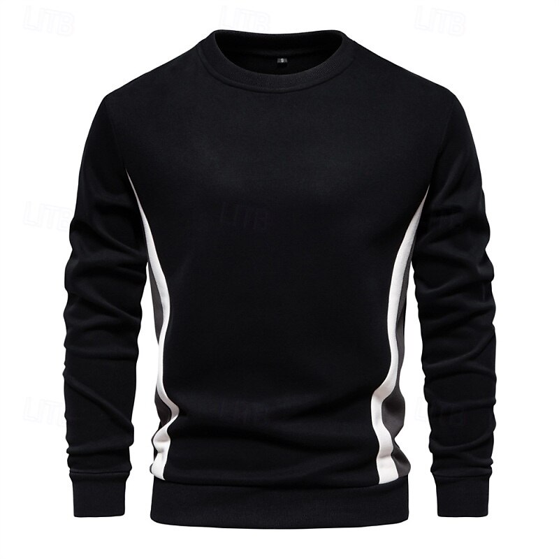 Per uomo Maglia Felpa con cappuccio Maglione Aalbicocca Blu denim Nero Giallo Blu marino Girocollo Semplice Patchwork Blocco di colore Sport & Outdoor Casuale Quotidiano Streetwear Cool Abbigliamento del 2026 a $28.99 –P3
