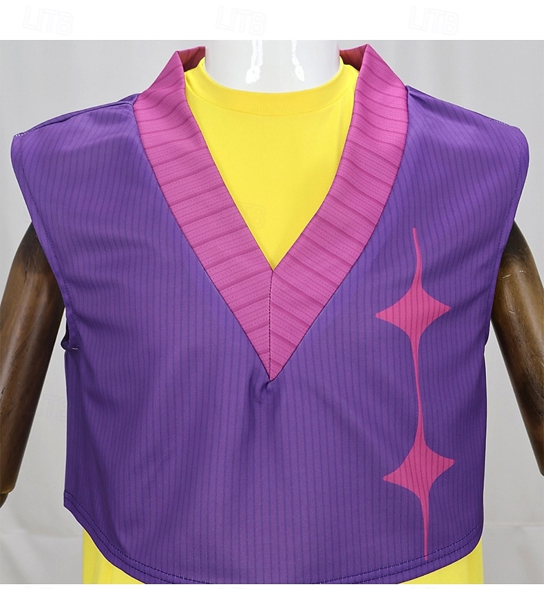 Zainspirowany koreańskim idolem Gwiazda popu Zagadka Kostium Fantazyjne przebranie Wirtualny idol for Męskie Doroślu Halloween Karnawał Spektakl Comic Con Anime Expo 2026 - $48.99 –P5