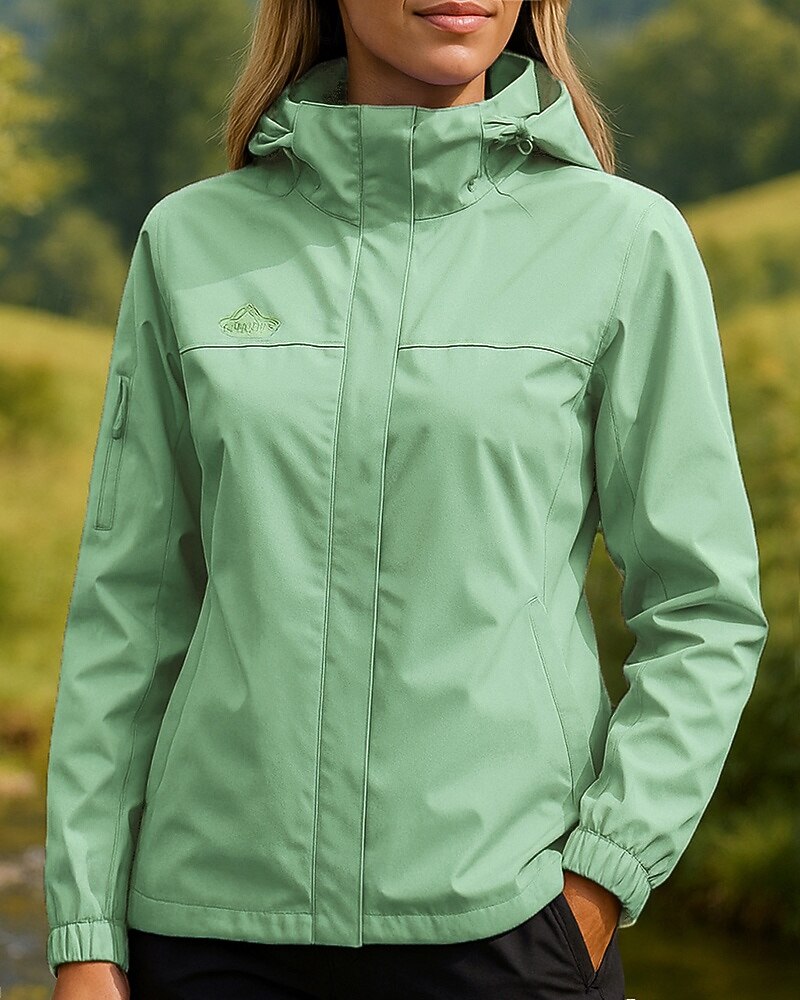 Pentru femei Αντιανεμικό Jachetă Softshell Μπουφάν πεζοπορίας În aer liber Impermeabil Rezistent la Vânt Îmbrăcăminte pentru drumeții Primăvară Toamnă Topuri Camping / Drumeții / Speleologie Alergat 2025 - $38.99 –P4