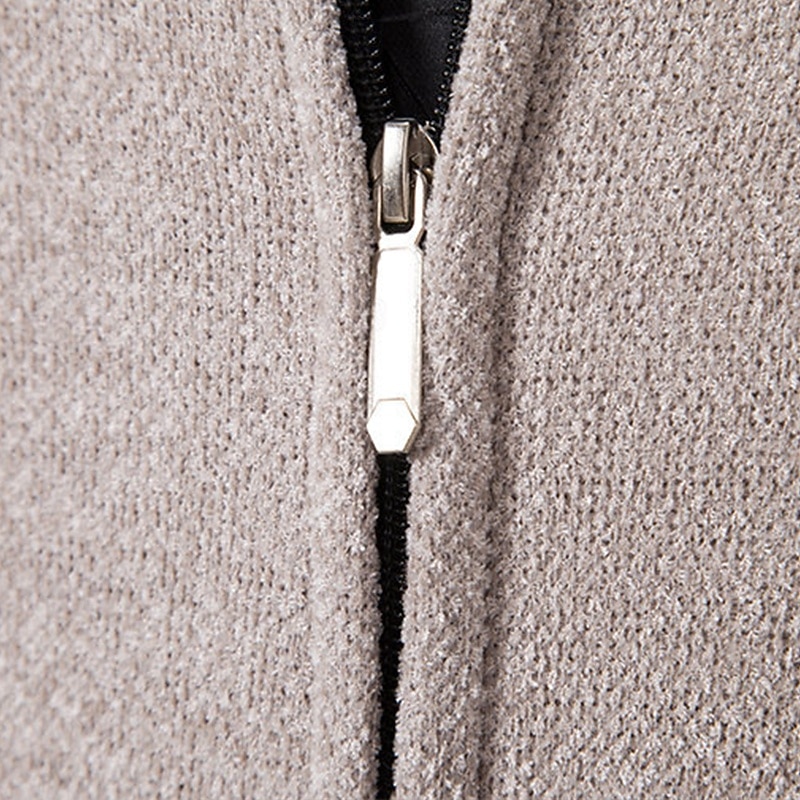 Herren Pullover Kleid Pullover Strickjacke Reißverschluss-Pullover Strickpullover Gerippt Stricken Normale Oberteile Gestrickt Gerippt Einfach Stehkragen Mode Schals Lässig Alltagskleidung Bekleidung 2025 - $35.99 –P6