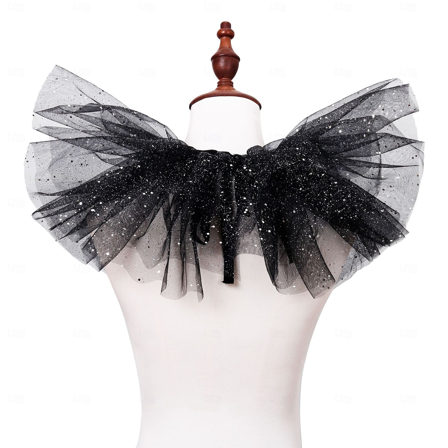Rococo Victorienne Renaissance Col à volants en tulle Cirque Clown Déguisement Unisexe Halloween Carnaval Performance LARP Foire de la Renaissance Adultes Collier Toutes saisons de 2025 ? $14.49 –P13