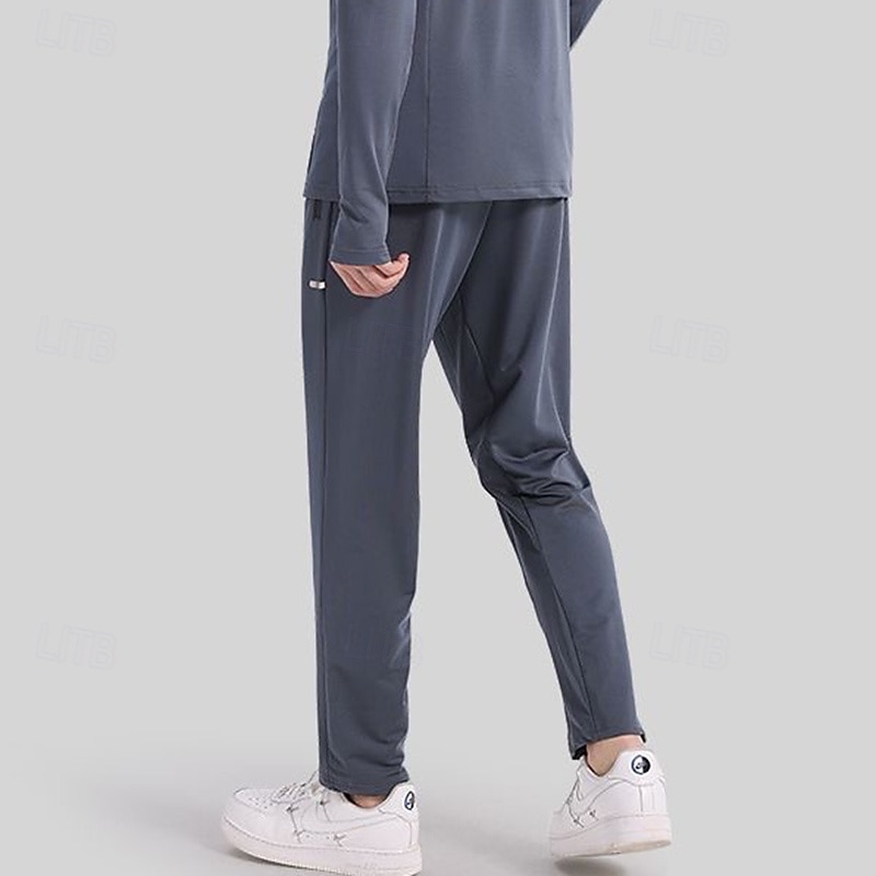 Муж. Штаны для тренировок спортивные штаны Завышенная Нижняя часть Одежда для спорта и отдыха Для спортивного зала Тренировка Быстровысыхающий Дышащий Баскетбол Бег Йога Стандартный Спортивная одежда 2026 - $25.99 –P3