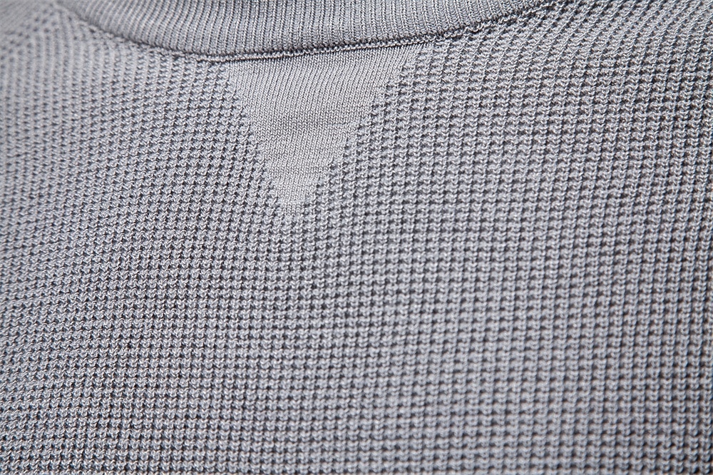 Herre Pullover genser Vaffelstruktur Strikke Crewneck عادي Crew-hals Årgang Kul Skole Feriereise Klær Raglan Ermer Vår Høst Mørk Marineblå Kakifarget S M L 2026 - $35.99 –P19