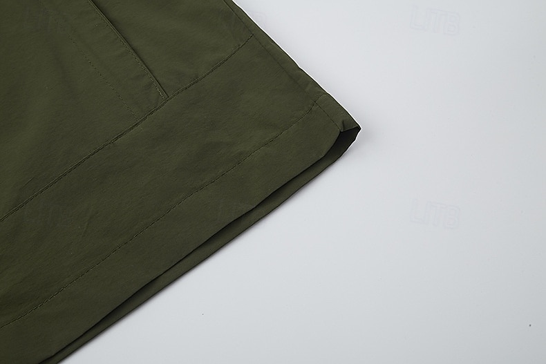 Per uomo Giacca da Esterno Giacca Tattica Giacca antivento Streetwear Casuale Impermeabile Antivento Tasca Primavera Autunno Tinta unica Casual Collo ripiegato Regolare Nero Blu marino Cachi Verde del 2026 a $42.99 –P7