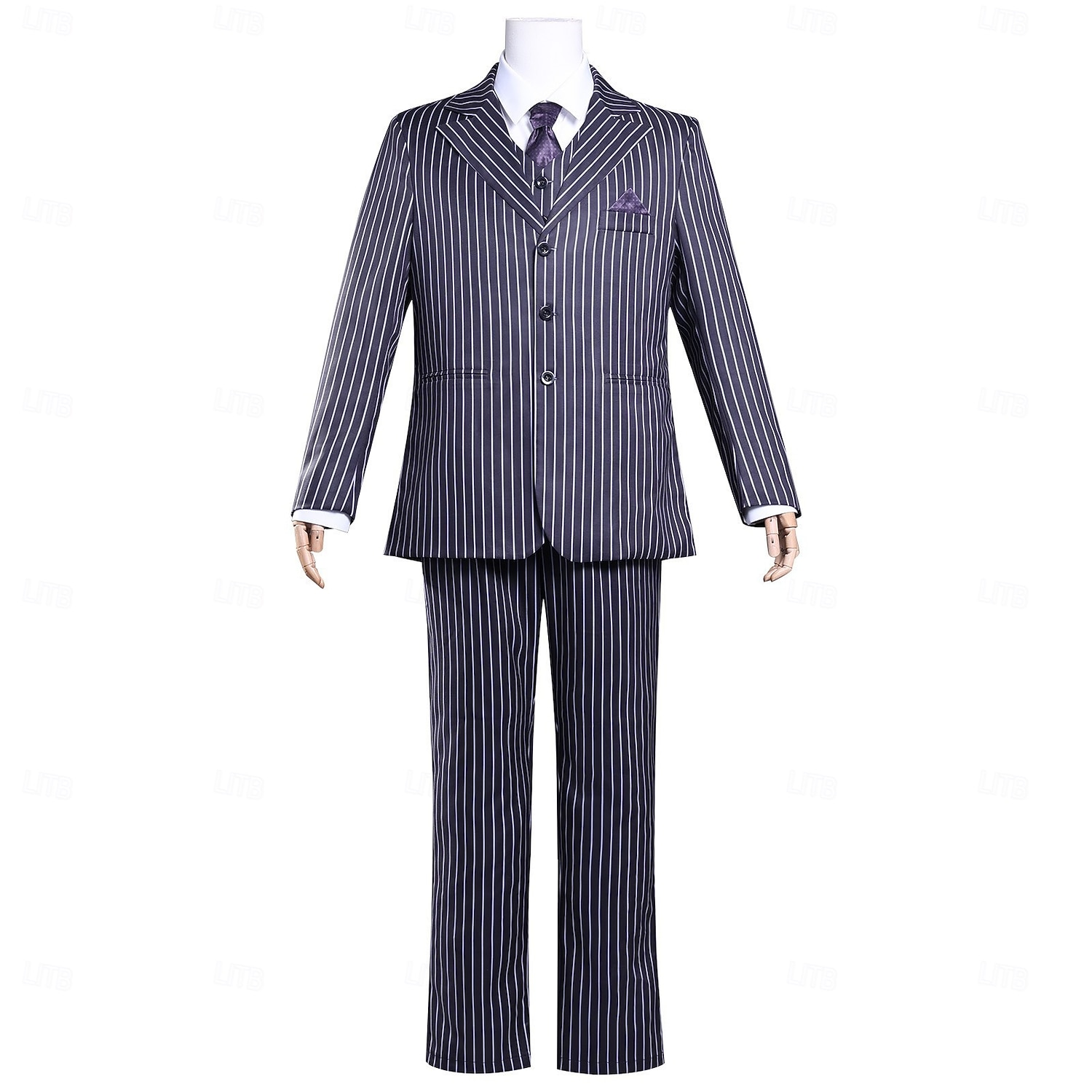 Szerda Addams Addams család Gomez Addams Jelmez Öltönyök és blézerek Szerepjáték Filmsztár jelmez for Férfi Felnőttek Mindszentek napja Teljesítmény Parti Ruha 2025 - $90.99 –P1