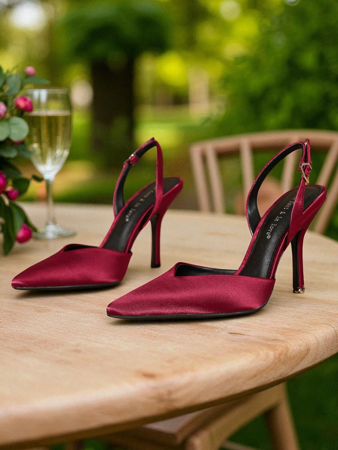 Women's Purple Satin Pointed Toe Slingback Heels - Elegant Stiletto Dress Shoes for Cocktail Parties and Evening Events 2026 - $49.99 Women's Purple Satin Pointed Toe Slingback Heels - Elegant Stiletto Dress Shoes for Cocktail Parties and Evening Events 2026 - $49.99