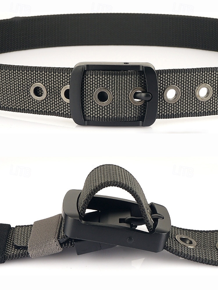 Ceinture tactique réversible en nylon pour homme avec boucle de réglage rotative - sangle de style militaire durable pour l'extérieur, le travail et les vêtements décontractés de 2025 ? $14.99 –P9