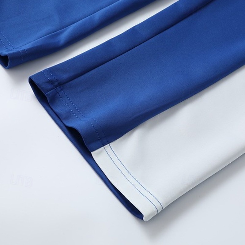 Men's Sweatpants Trousers Drawstring Elastic Waist Color Block Full Length Outdoor Vacation Casual Vacation Fashion Blue 1# Black Stretchy 2026 - $20.99 –P5