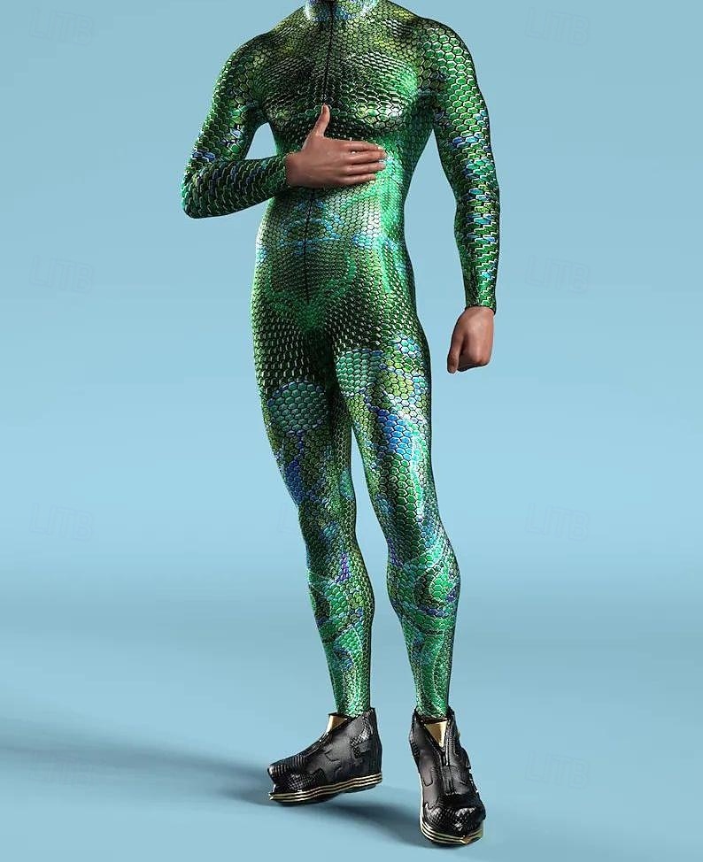 Trajes Zentai estampados Traje de cosplay Body Estampado Disfraz de carnaval Traje de Cuerpo Completo Hombre Mujer Disfraz Sexy Víspera de Todos los Santos Traje para Rendimiento Fiesta Mascarada 2025 - $29.99 –P10