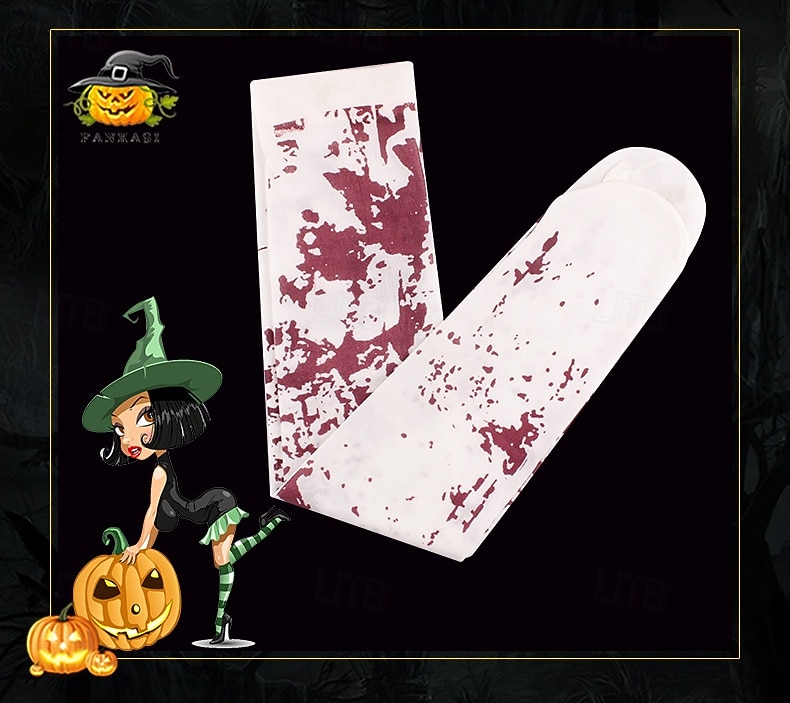2 páry kostlivých lebek, halloweenských rukavic, ponožek a punčocháčů, které svítí ve tmě, hororových a strašidelných kostýmů pro dospělé a ženy, halloweenských karnevalových a párty kostýmů, snadné 2025 - $13.99 –P9