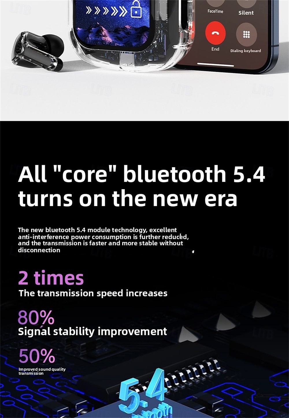 696 Q20 Auricolari True Wireless TWS In-ear Bluetooth 5.3 Stereo Suono surround Microfono integrato per Apple Samsung Huawei Xiaomi MI Allenamento in Palestra Sci Campeggio / Escursionismo Affari del 2025 a $21.99 –P10