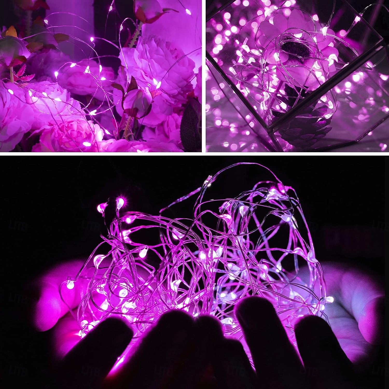 2m Guirlandes Lumineuses 20 LED Blanc Chaud Blanc Rouge Lumières de fil de cuivre Halloween Étanche Vacances Alimenté par piles de 2025 ? $12.99 –P19