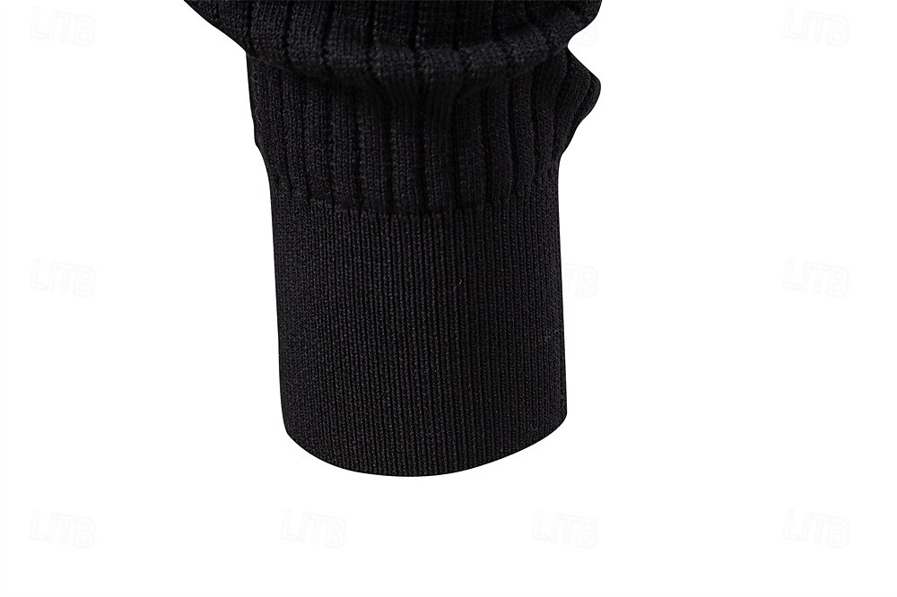 Homme Pull Tricoter Tunique Boutons Couleur Unie Henley ancien Quotidien École Maison Vêtement Tenue Printemps Automne Noir Rouge Bordeaux S M L de 2025 ? $32.99 –P24