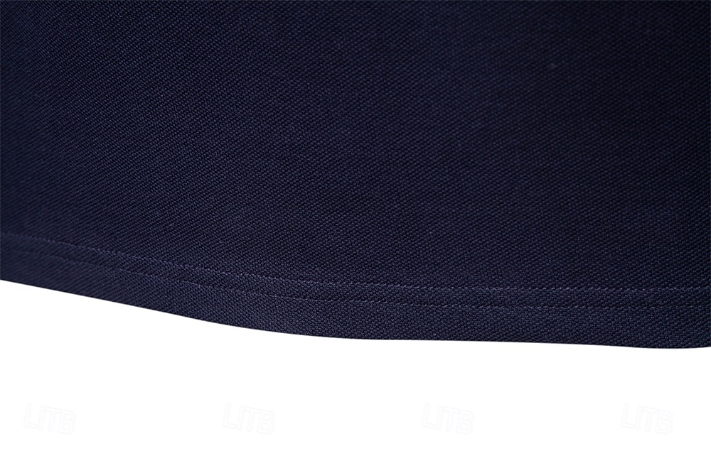 Hombre Polo Trabajo Negocio Cuello Vuelto Manga Larga Ocio Cómodo Plano Bloque de Color Puro Todas las Temporadas Ajuste regular Rojo rubí Negro Blanco Azul Marino Oscuro Gris claro Verde Ejército 2026 - $22.99 –P44