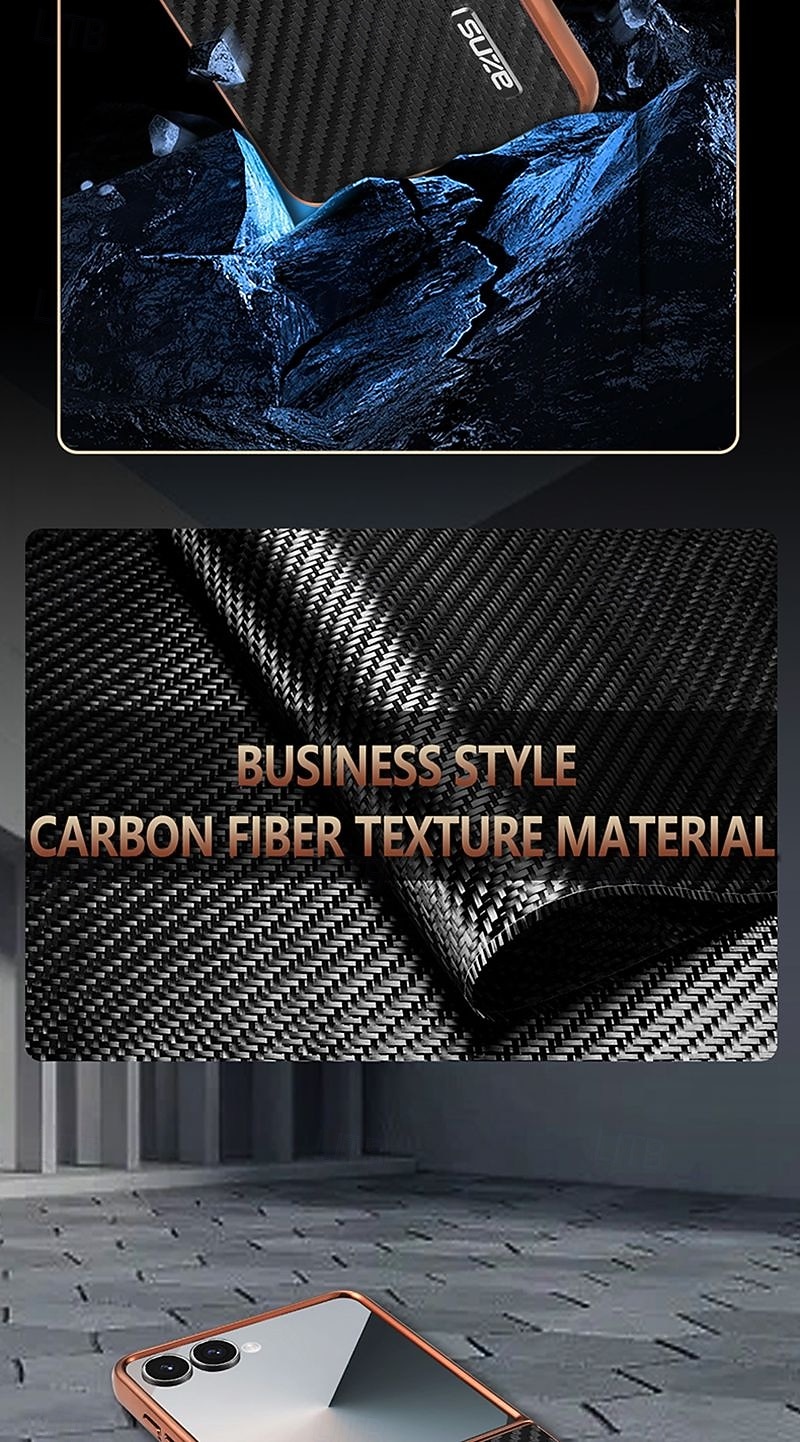 телефон Кейс для Назначение SSamsung Galaxy Z-флип 7 Z-флип 6 Z Flip 5 Z Flip 4 Кейс на заднюю панель Защита от удара Ретро ТПУ Кожа PU 2026 - $14.99 –P4