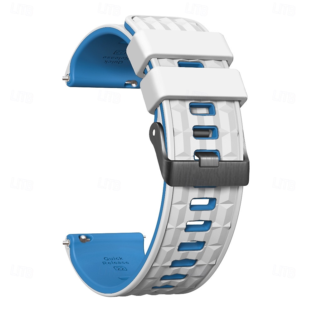 Smart Watch Band Compatible with Garmin Samsung Huawei Amazfit Polar Xiaomi Ticwatch Watch 3 Pro, Watch 2 Classic, Watch GT 3 Pro / 2 Pro / 2e / Runner / Active / 42mm / 46mm, Honor Magnic 2 GS 3i 2025 - $14.99 –P4