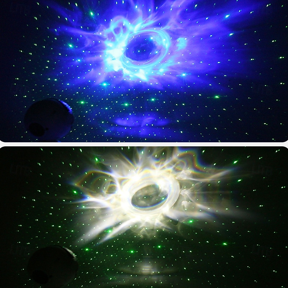 Proiettore di stelle, proiettore di galassie per astronauti, luce notturna a razzo per cameretta dei bambini, testa magnetica regolabile a 360° con controllo remoto tramite app, idea regalo del 2025 a $56.99 –P4