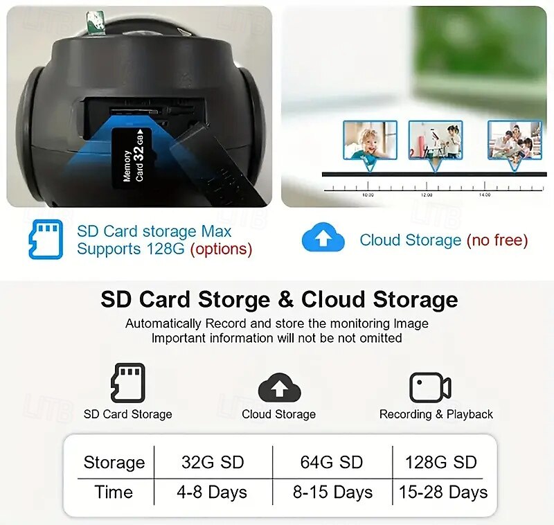 Outdoor Solar-powered Camera With Smart Ai Alerts Wifi Camera With Dual Lenses 360 View Of Home Security System With Human Detection Automatic Tracking Colour Night Vision And Pir Sensor. 2025 - $67.99 –P9
