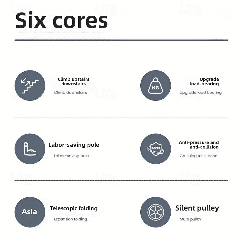 Прочная складная ручная тележка - переносная конструкция для подъема по лестнице с треугольными колесами, регулируемой ручкой, удобное хранение &транспорт для подъема и спуска по лестнице, идеально 2025 - $61.99 –P10