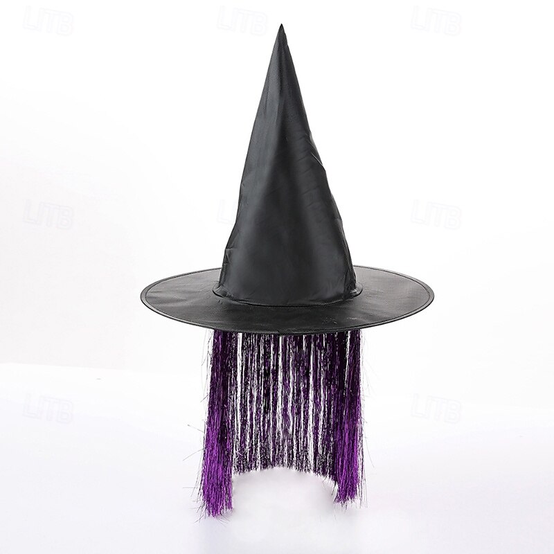Bambini Ragazze Cappelli e berretti Dolce Halloween Quotidiano Blocco di colori Frangia con nappe Argento Nero del 2025 a $4.49 –P4